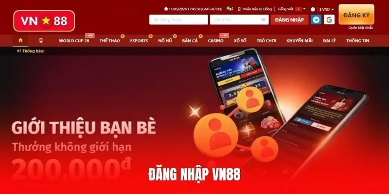 Khám phá chi tiết quy trình đăng nhập VN88